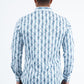 white modern ethnic pattern western shirt men platini detail