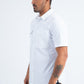 white performance solid shirt side platini