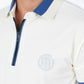 ivory zipper polo detail platini