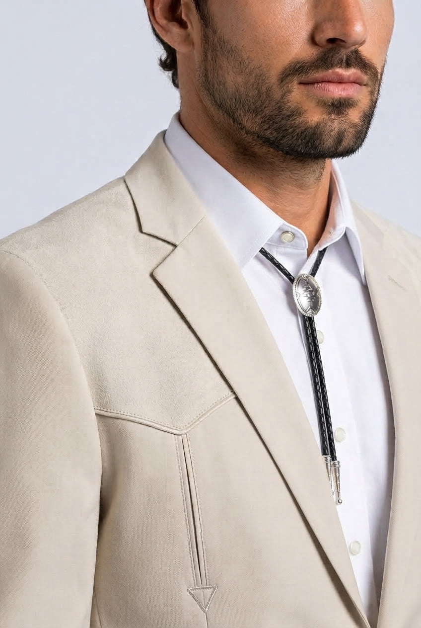beige winstead tonal yoke suit men platini detail-2