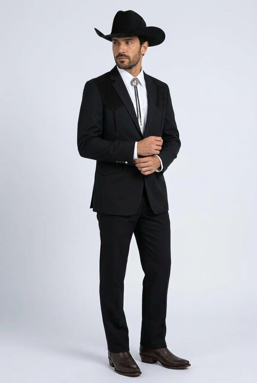 black winstead tonal yoke suit men platini detail-2