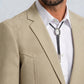 khaki winstead tonal yoke suit men platini back