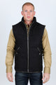 Quilted Suede Vest