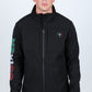 black mexico embroidery softshell jacket front platini