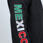 black mexico embroidery softshell jacket close platini