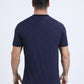 navy jaguar stripe tee back platini