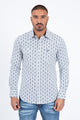 Rhombus Geometric Western Shirt