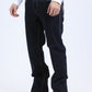Holt Men's Black Slim Boot Cut Jeans