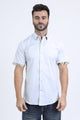 Satin Contrast Trim Shirt