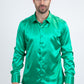 mint sinclair satin shirt men platini front