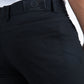 Slade Men's Black Relaxed Fit Stretch Pants