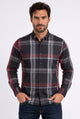 Tartan Print Long Sleeve Shirt