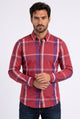 Tartan Print Long Sleeve Shirt