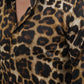 black leopard jacquard shirt platini