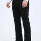 black wade aztec boot cut jean men platini detail