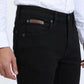 black wade aztec boot cut jean men platini detail