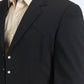 black wessex double-breasted suit men platini close up jacket