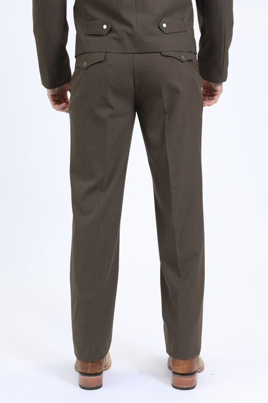 brown wessex double-breasted suit men platini detail-3