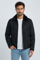 Western Faux Suede Shearling Jacket