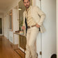 beige weston tailored western suit men platini detail