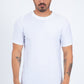 white all over pattern tee front platini