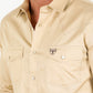 beige winslow western shirt men platini detail