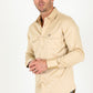 beige winslow western shirt men platini side