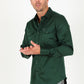 forest green winslow western shirt men platini side
