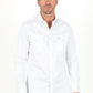 white winslow western shirt men platini back