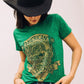 green american legend skull luxury tee front platini