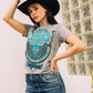 light gray american legend champs tee front platini