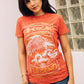 pink orange american legend eagle tee front platini