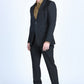 black wystan contrast yoke suit men platini back