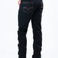 Holt Men's Jet Black Boot Cut Jeans