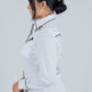 Ladies Cotton White Embroidery Western Shirt