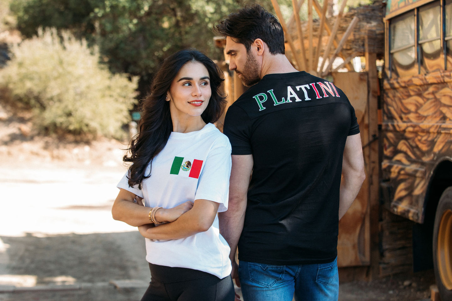 Men's Platini Mexico Jersey Cotton T-Shirt