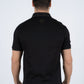 Men's Cotton Modern Fit Black Polo