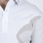Men's Cotton Modern Fit White Polo