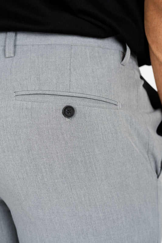 light gray heath slim dress pant men platini detail