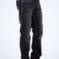 Holt Men's Black Slim Boot Cut Jeans