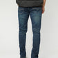 Pax Men's Dk. Blue Aged Slim Stretch Jeans