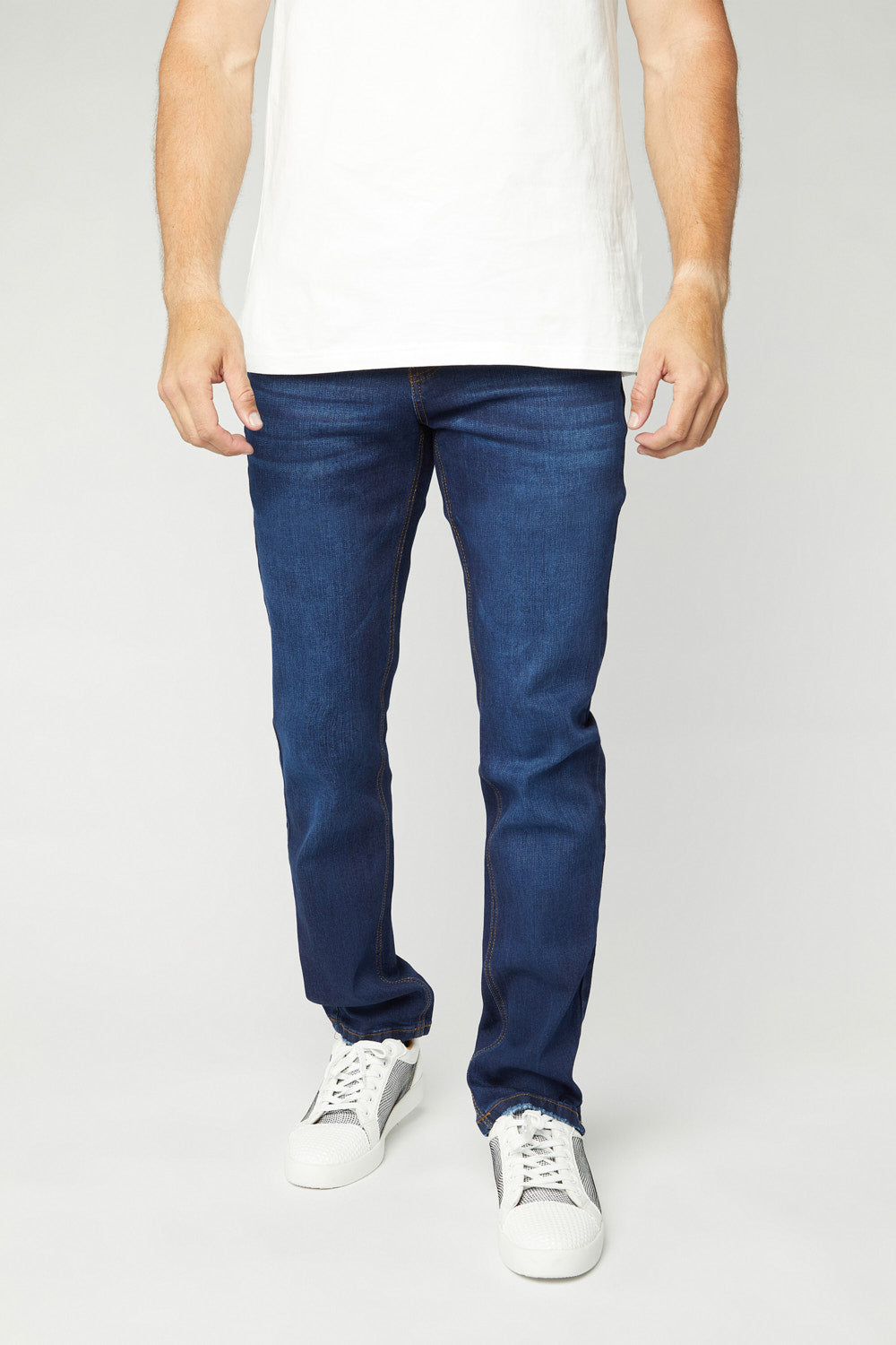 Pax Men's Dk Blue Slim Stretch Jeans – Platini Fashion