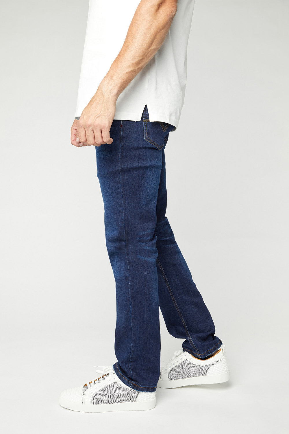 Pax Men's Dk Blue Slim Stretch Jeans