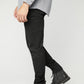 Heath Men's Black Super Slim Dress Pants
