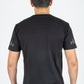 Men's Cotton Black Rhinestone T-shirt