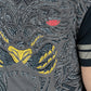 Men's Cotton Black Rhinestone T-shirt