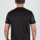 Men's Cotton Black Rhinestone T-shirt