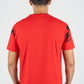 Men's Cotton Red Rhinestone T-shirt