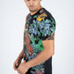 Men's Cotton Black Rhinestone T-shirt