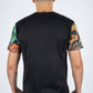 Men's Cotton Black Rhinestone T-shirt